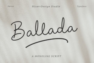 Ballada Script & Handwritten Font By hizar.ramadhan02 1