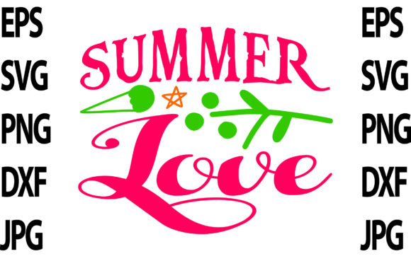 Summer Love Graphic Crafts By Pro Seller