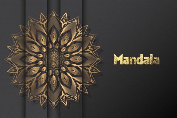 Mandala Design Unique View Graphic Backgrounds By Comet IT