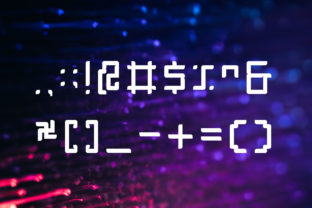 Matrix Display Font By LogoGreat 4