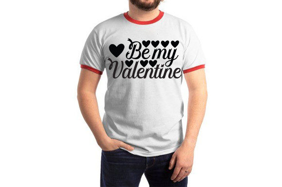 Be My Valentine Graphic T-shirt Designs By AM DESIGN