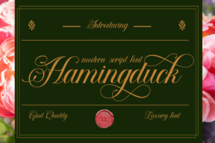 Hamingduck Script & Handwritten Font By Gumacreative 1