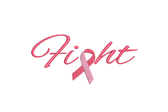 Fight Awareness & Inspiration Embroidery Design By qpcarta