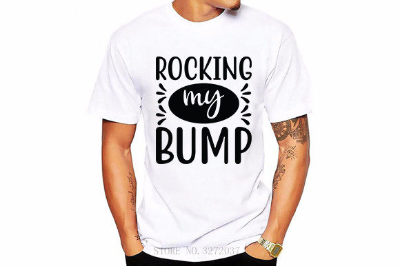 Rocking My Bump Graphic T-shirt Designs By Pr Store