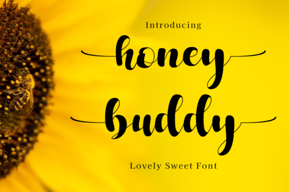 Honey Buddy Script & Handwritten Font By Rissyletter Studio