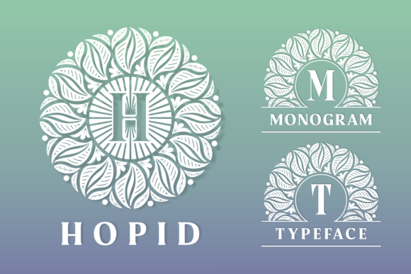 Hopid Decorative Font By Situjuh