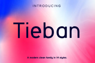 Tieban Sans Serif Font By WNGSTD 1