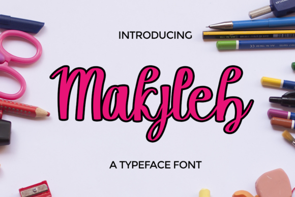 Makjleb Script & Handwritten Font By merge354
