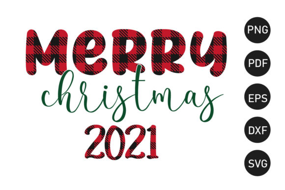 Merry Christmas 2021 Sublimation SVG Afbeelding Crafts Door CraftHub