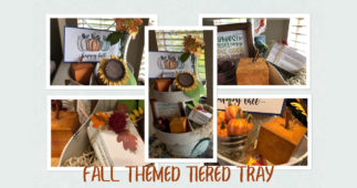 Create a Fall Tiered Tray with Creative Fabrica