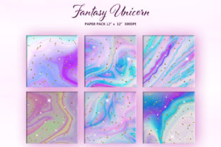 Fantasy Unicorn Background Digital Paper Graphic Backgrounds By DifferPP 3