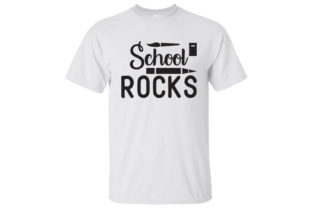 Home School Svg Design, School Rocks Graphic T-shirt Designs By Dreams Store