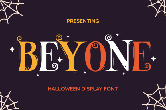 Beyone Display Font By Runsell Graphic