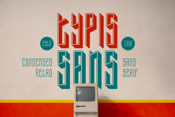 Typis Display Font By herbanuts