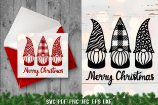 Christmas Gnomes SVG,Merry Christmas SVG Afbeelding Crafts Door Digital Craftyfox 1