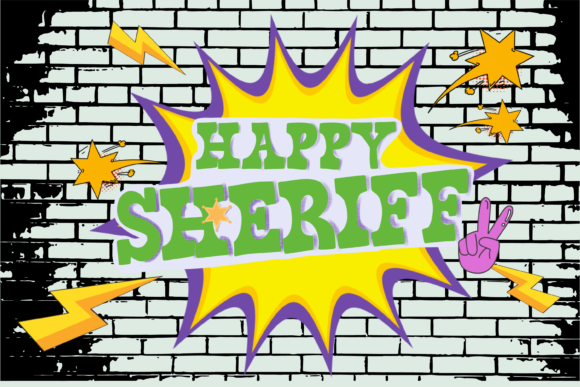 Happy Sheriff Display Font By Rasa