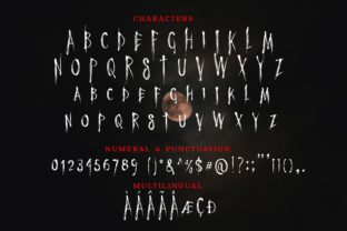 Horror Night Display Font By fontherapy 6