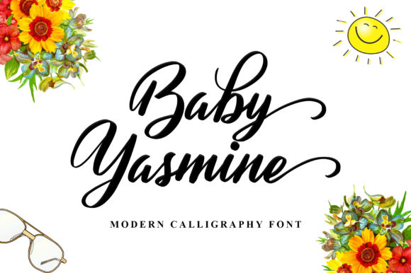 Baby Yasmine Script & Handwritten Font By najmustsaqib.creator