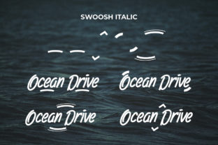 Ocean Drive Display Font By RaisProject 9