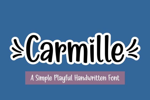 Carmille Script & Handwritten Font By Creative Fabrica Fonts