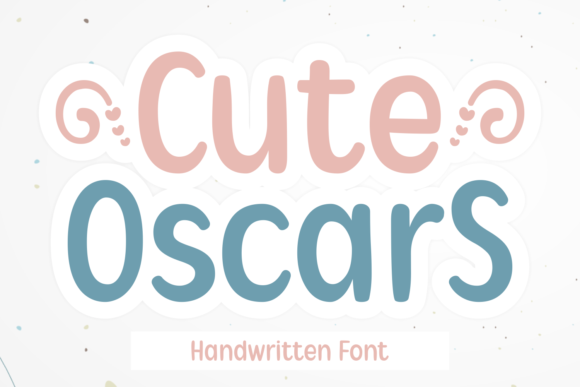 Cute Oscars Polices d'Affichage Police Par Creative Fabrica Fonts