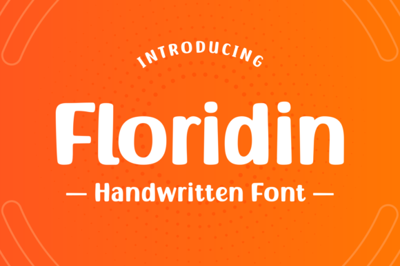 Floridin Display-Schriftarten Schriftart Von Creative Fabrica Fonts