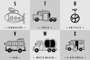 Funny Robot Vehicle Dingbats Font By Creative Fabrica Fonts 5