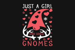 Gnome Christmas SVG T-shirt Design Graphic Print Templates By tentshirtstore 2
