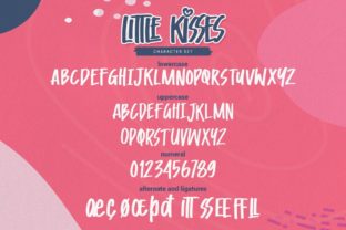 Little Kisses Font Display Font Di Gassstype Studio 4