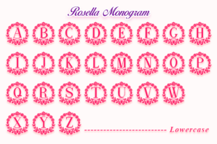 Rosella Monogram Decorative Font By utopiabrand19 6