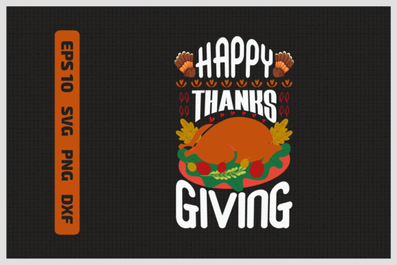 Happy Thanksgiving Day Quotes Design Graphic Print Templates By Sanafart