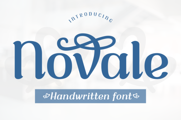 Novale Script & Handwritten Font By Creative Fabrica Fonts
