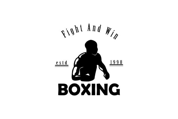 Classic Fight Boxing Logo Graphic Crafts By Pliket Studio