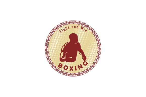 Rustic Logo of Fight Boxing Graphic Crafts By Pliket Studio