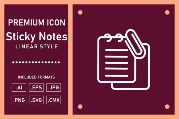 Sticky Notes Grafika Ikony Przez Glyphinder