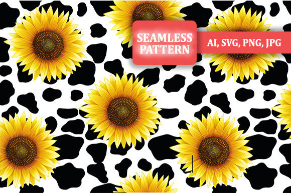 Sunflowers Pattern Design Digital Paper Graphic Patterns By designerali69