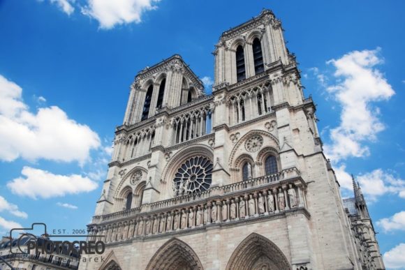 Notre Dame Cathedral Graphic Architecture By photocreo