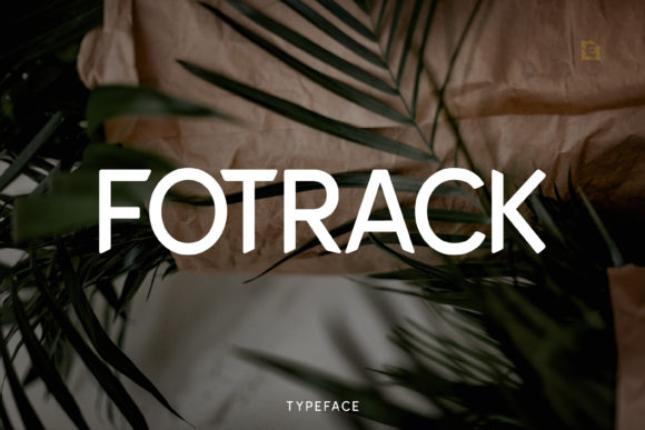 Fotrack Typeface Sans Serif Font By Design Stag