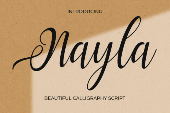 Nayla Script & Handwritten Font By Musafir LAB