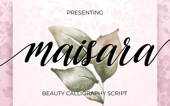 Maisara Script Script & Handwritten Font By Musafir LAB