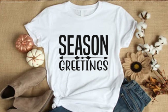 Christmas Svg Design, Season Greetings Grafika Projekty Koszulek Przez MB Graphics