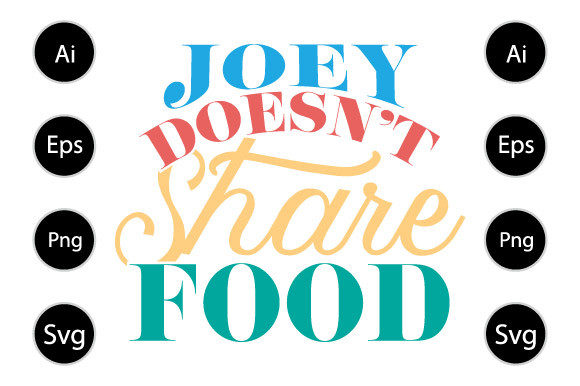 Joey Doesn't Share Food Illustration Alimentation et Boissons Par familyteelover