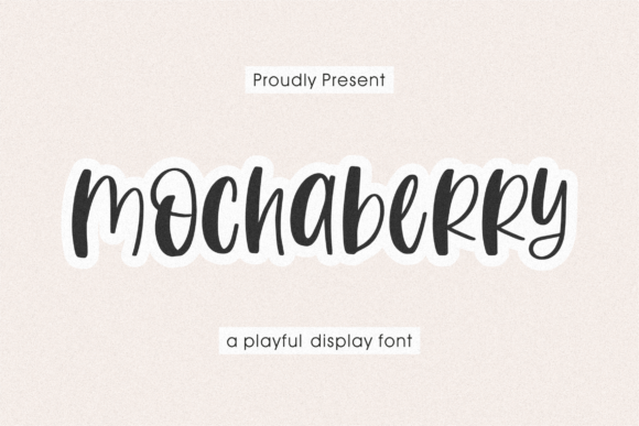 Mochaberry Script & Handwritten Font By qwrtypefoundry