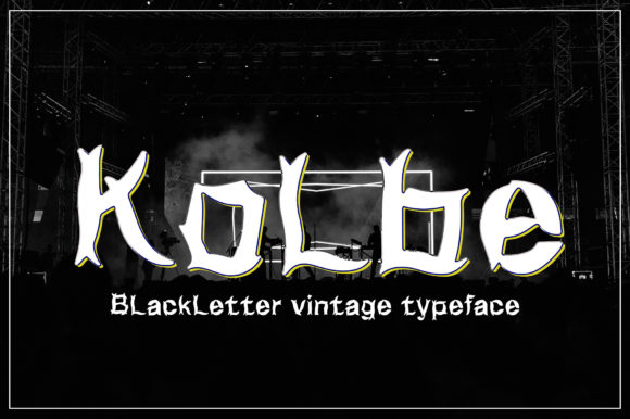 Kolbe Blackletter Font By Choirulcreator
