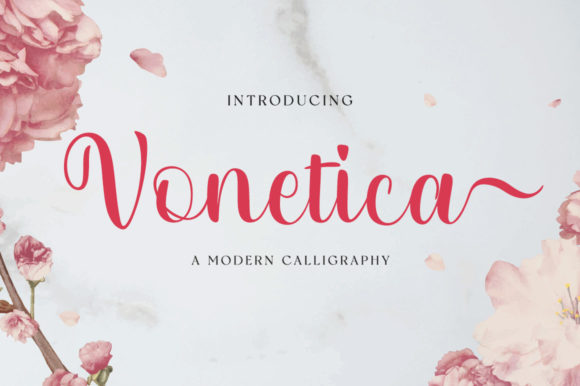 Vonetica Script & Handwritten Font By fanastudio