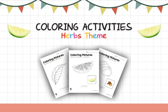 Worksheet Herb Coloring Pictures for Kid Graphic K By materialforkidsid