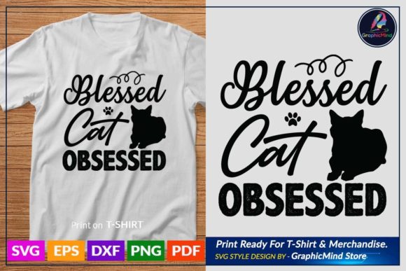 Cat T Shirt Design Lettering Graphic Crafts By GraphicMind