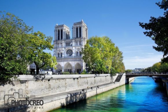 Notre Dame Cathedral Gráfico Arquitetura Por photocreo