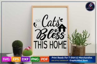 Cat T Shirt Design for Cat Lover Gráfico Manualidades Por GraphicMind 3