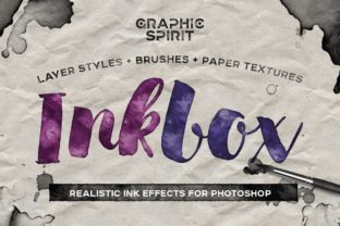 Inkbox Realistic Ink Effects Gráfico Complementos Creativos Por Graphic Spirit 1